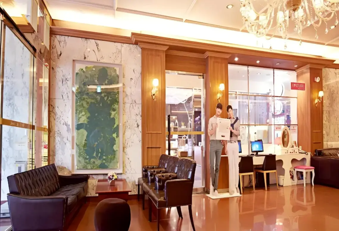 Lobby hotelu Skypark Myeongdong Iii