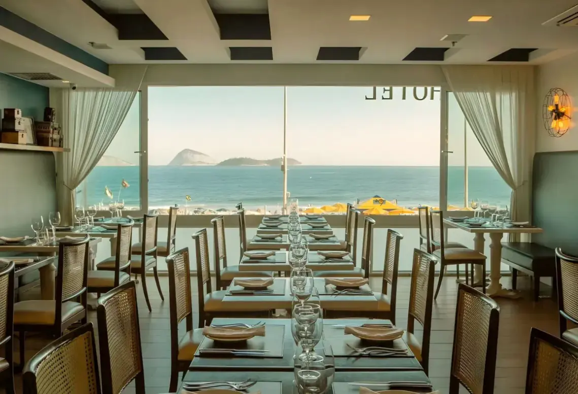 Restauracja i jedzenie w hotelu Sol Ipanema