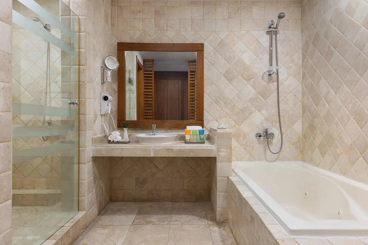 Łazienka w pokoju hotelu Sunscape Coco Punta Cana
