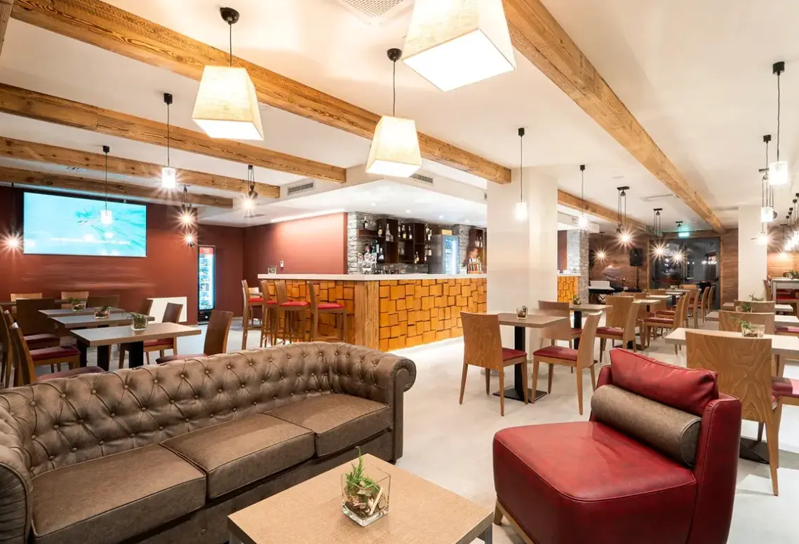 Lobby hotelu TH Courmayeur