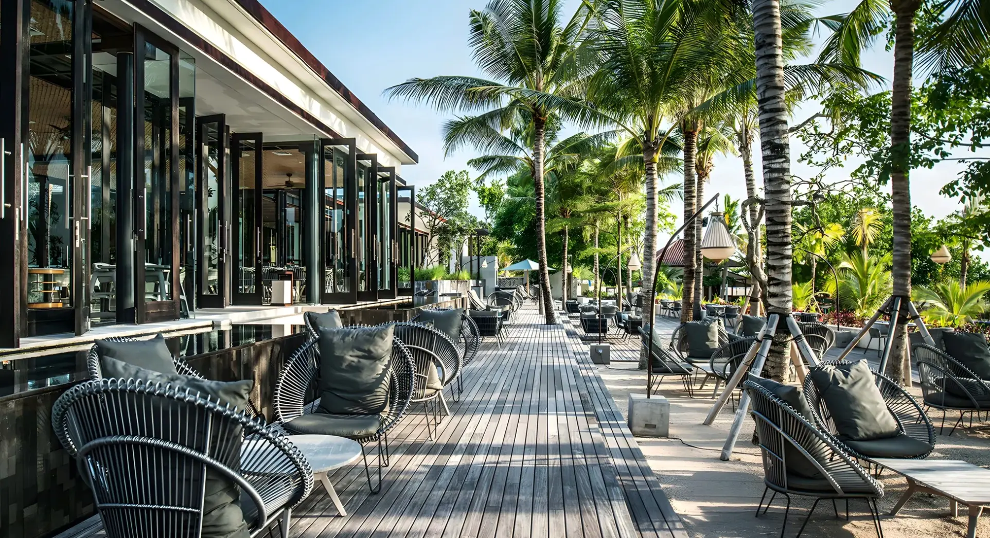 Restauracja i jedzenie w hotelu The Anvaya Beach Resort Bali