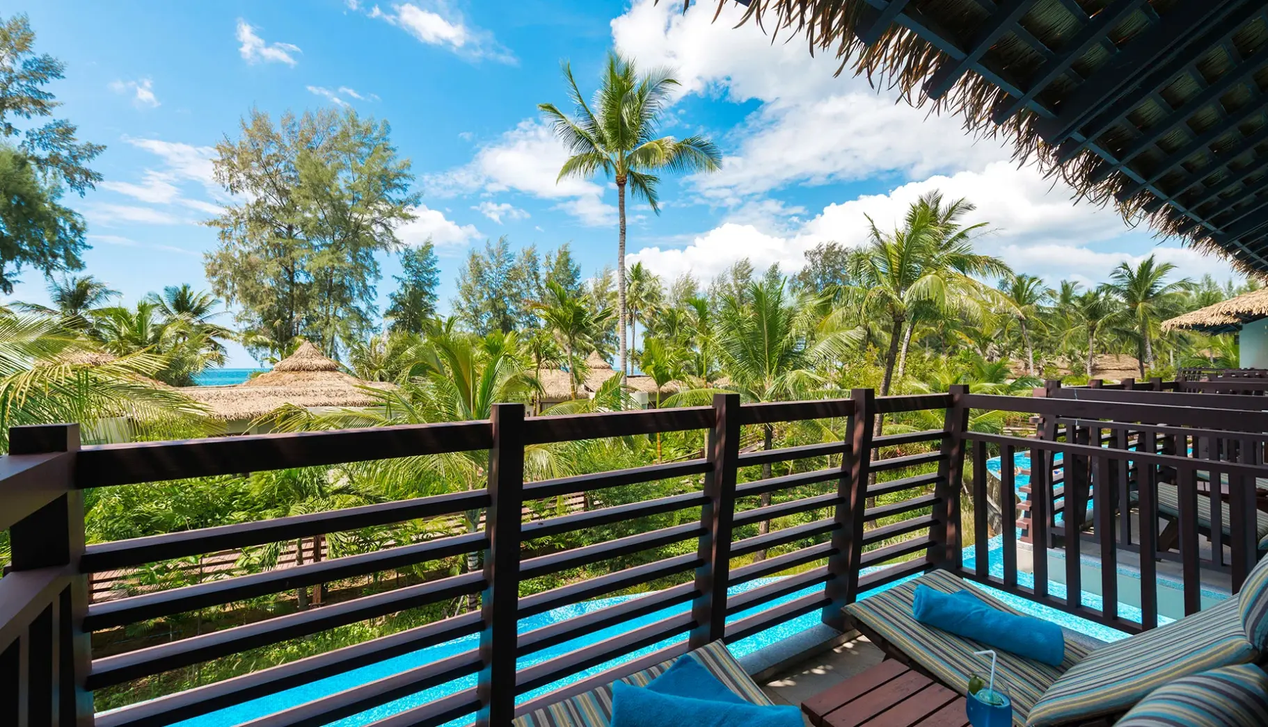 Widok z hotelu The Haven Khao Lak