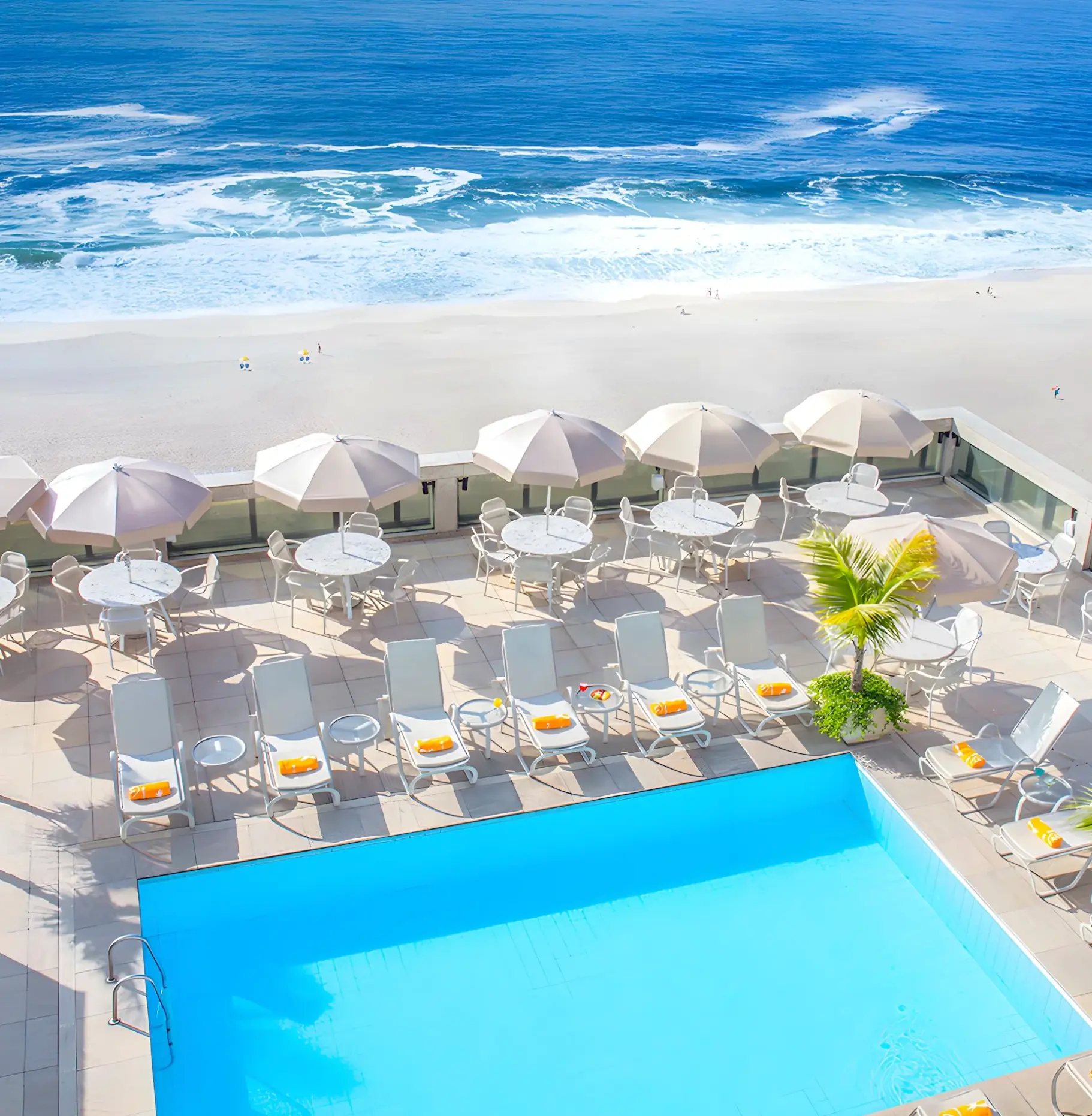 Basen w hotelu Windsor Excelsior Copacabana