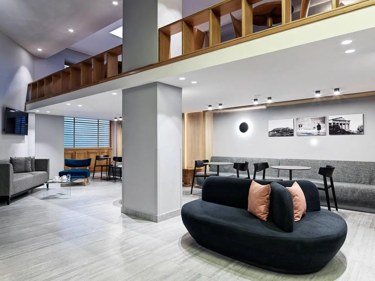 Lobby hotelu Achilleas Hotel