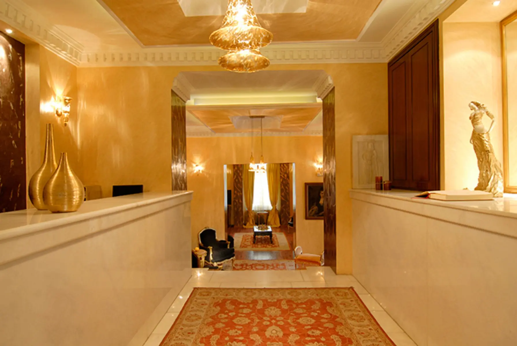 Lobby hotelu Acropolis Museum Boutique Hotel
