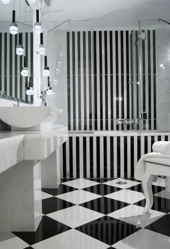 Łazienka w pokoju hotelu Acropolis Museum Boutique Hotel