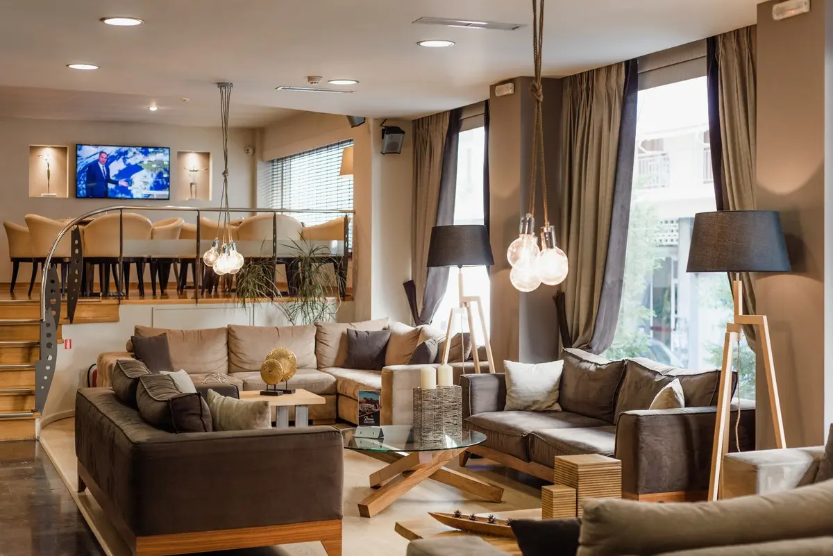 Lobby hotelu Acropolis Select
