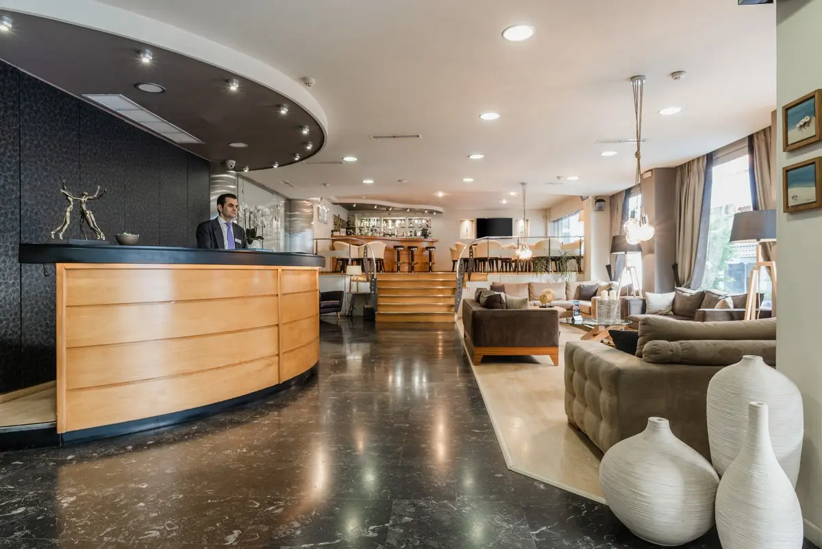 Lobby hotelu Acropolis Select