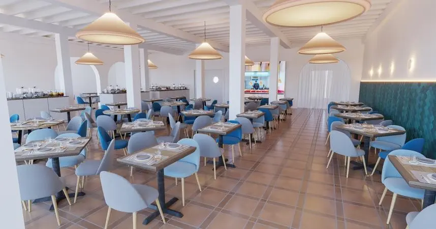 Restauracja i jedzenie w hotelu Aluasoul Menorca