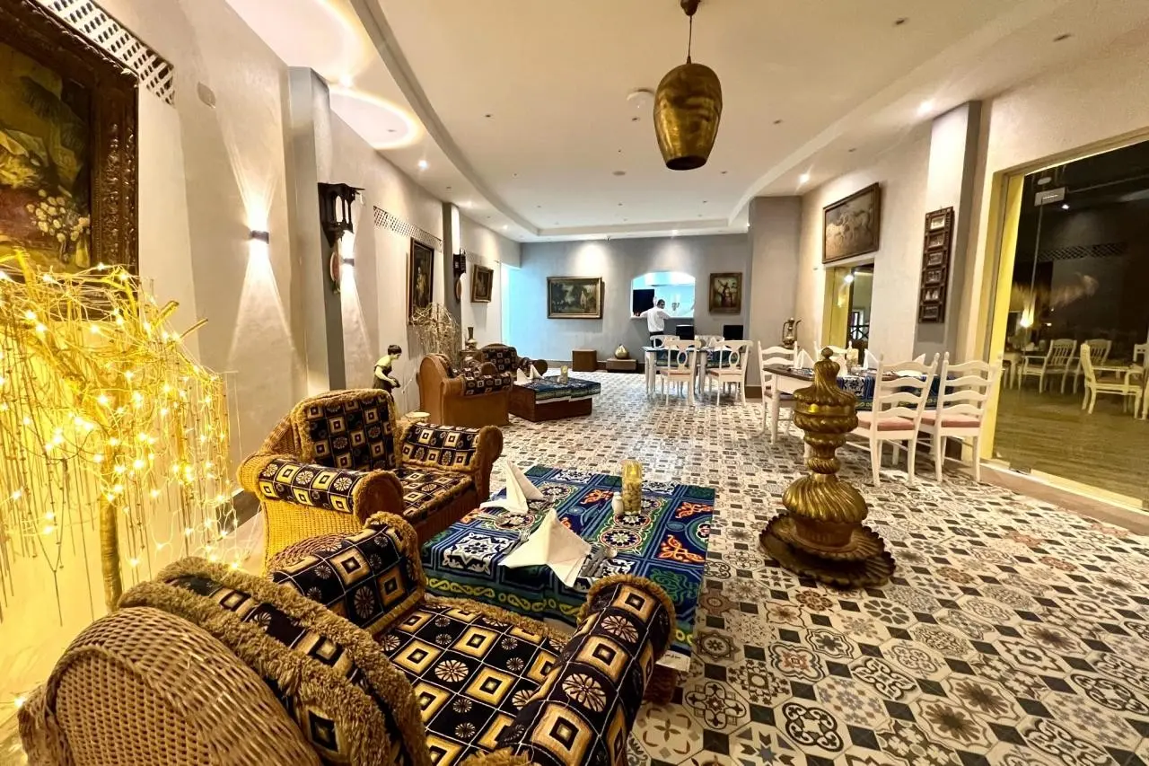 Lobby hotelu Amarina Jannah Resort & Aquapark