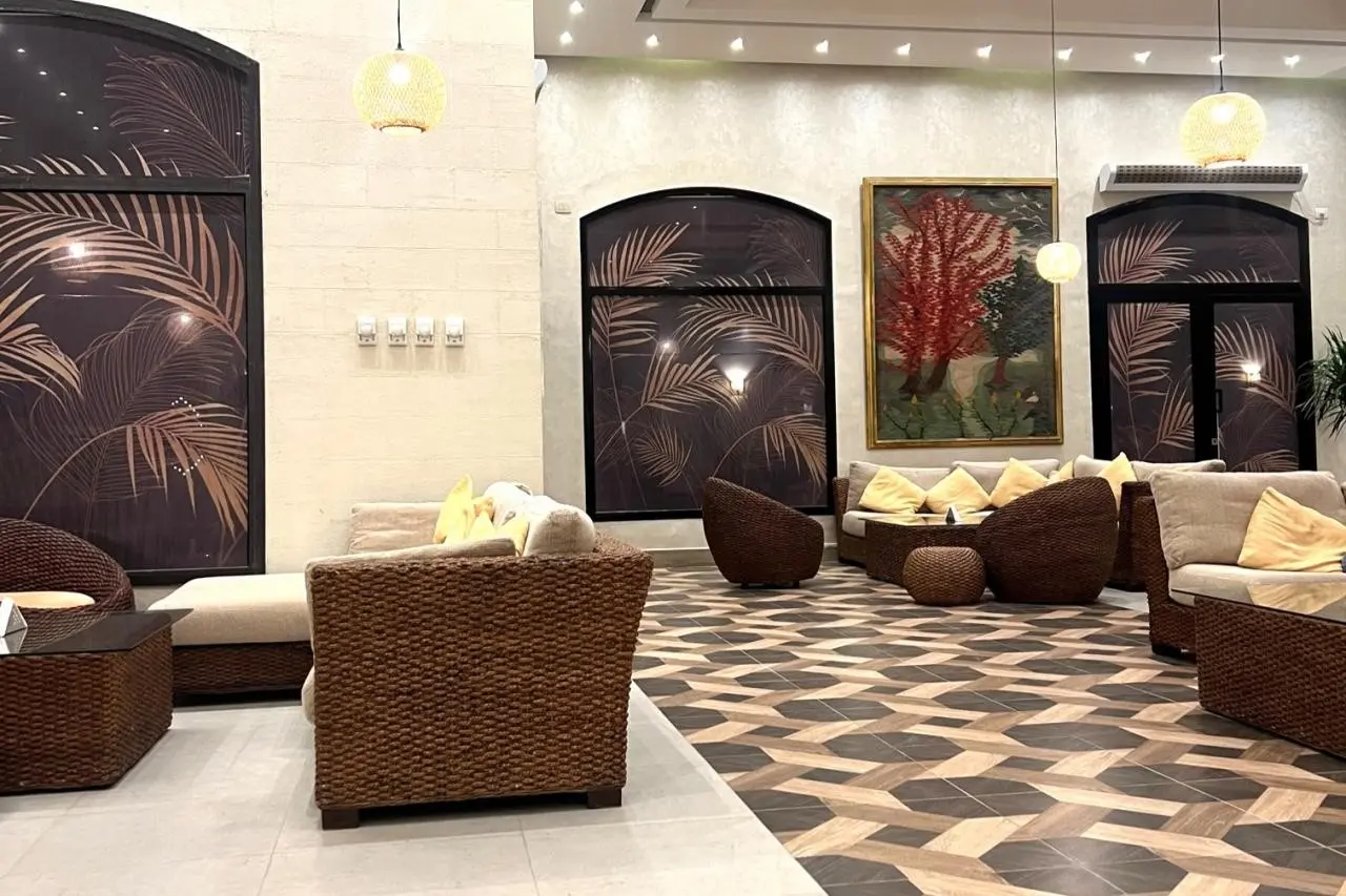 Lobby hotelu Amarina Jannah Resort & Aquapark