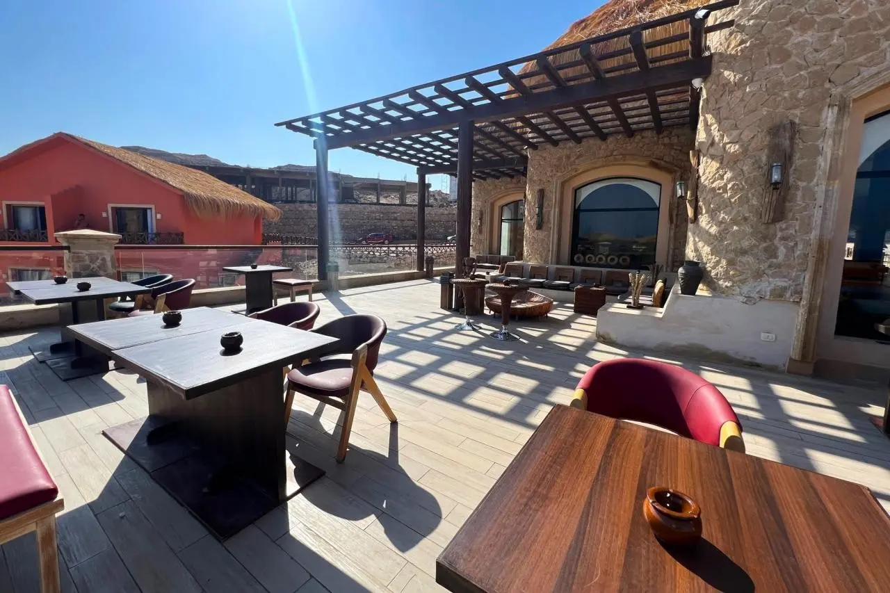 Restauracja i jedzenie w hotelu Amarina Jannah Resort & Aquapark