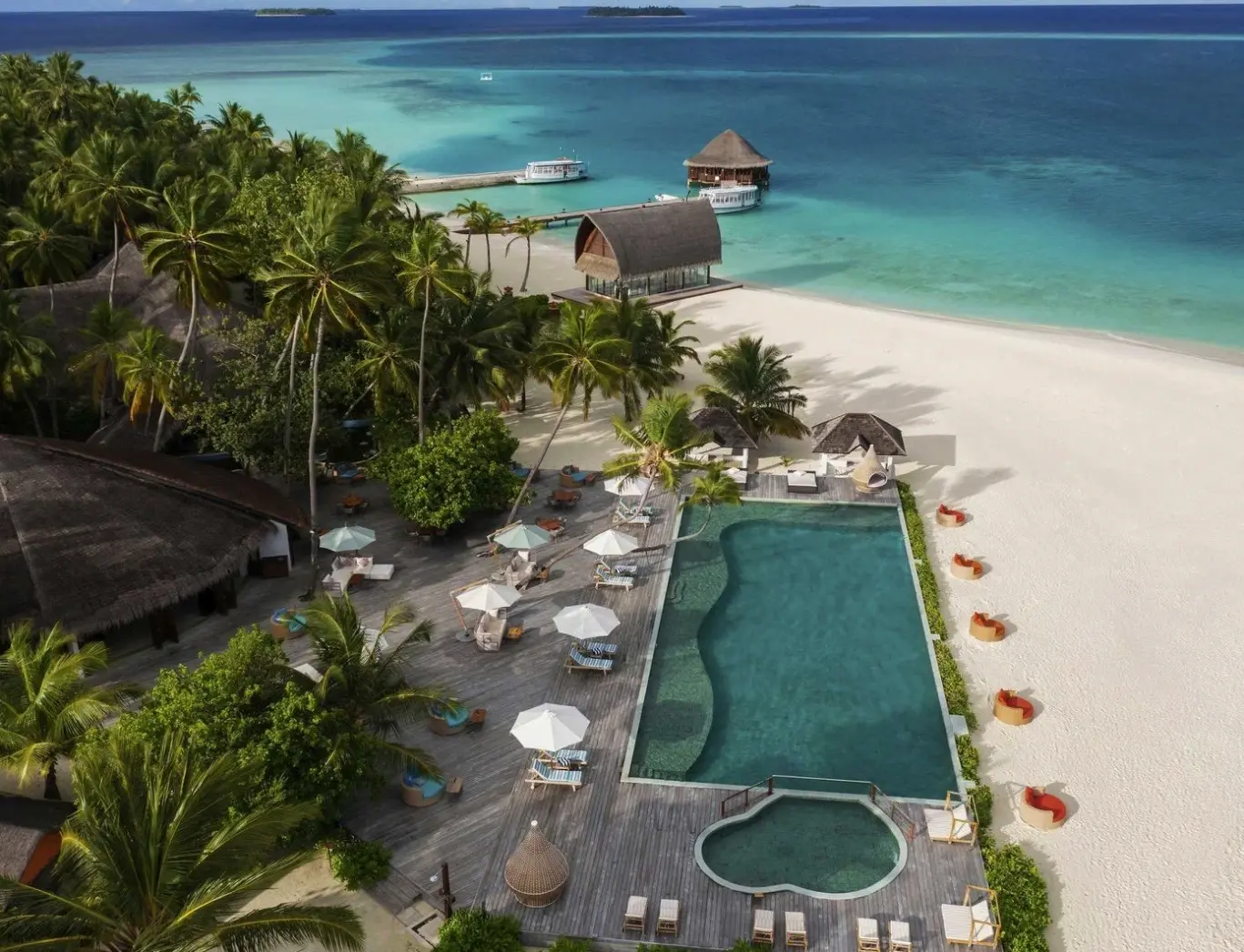 Basen w hotelu Angsana Velavaru