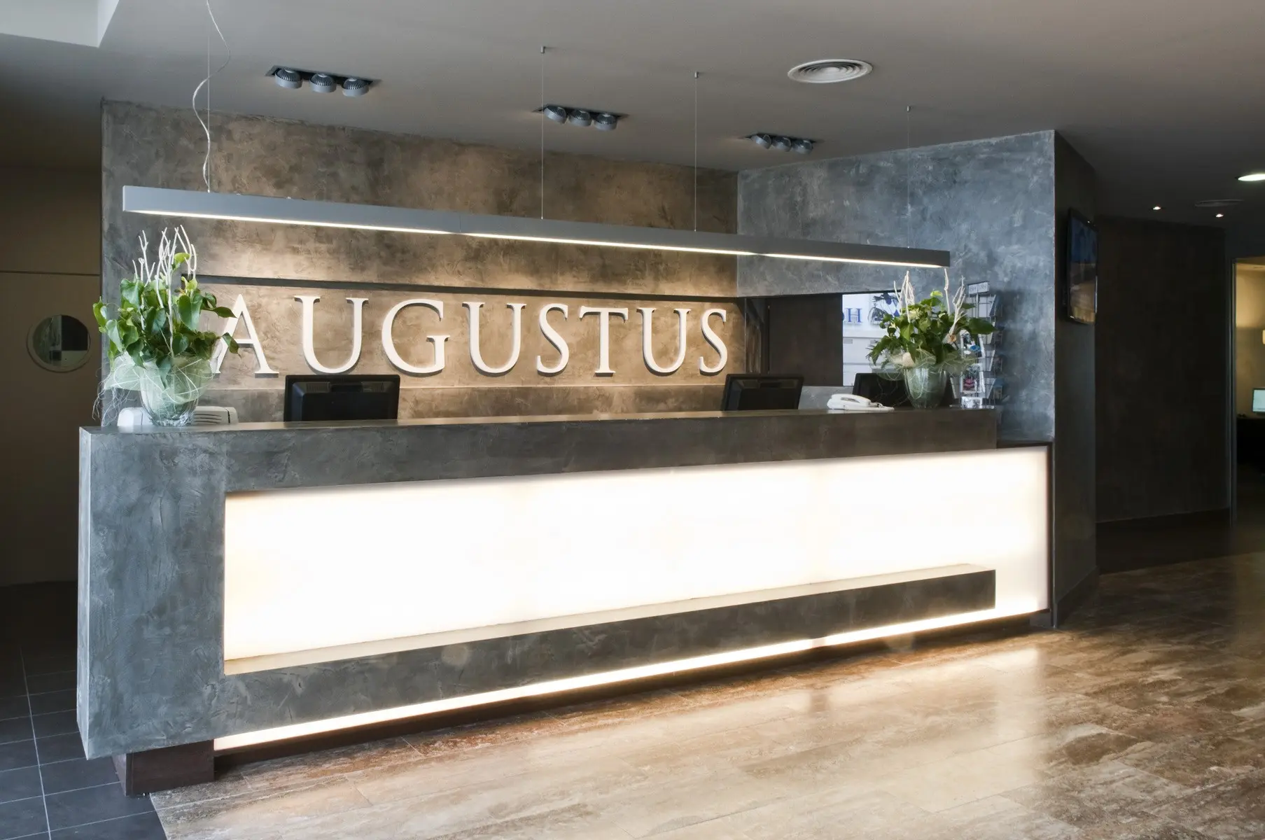 Lobby hotelu Augustus