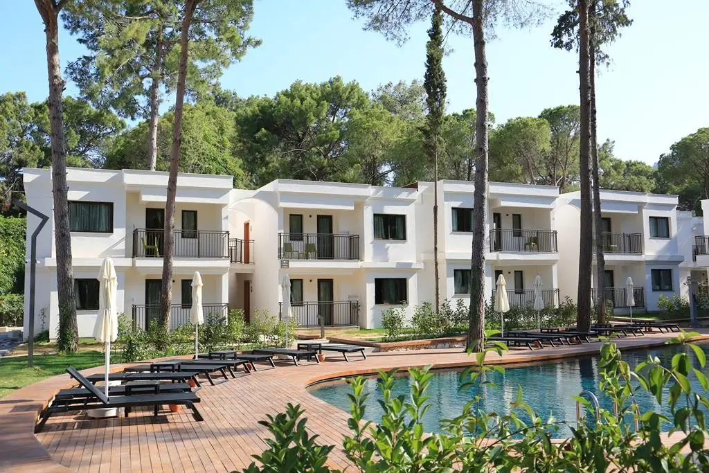 Basen w hotelu Aydinbey Siu Collection