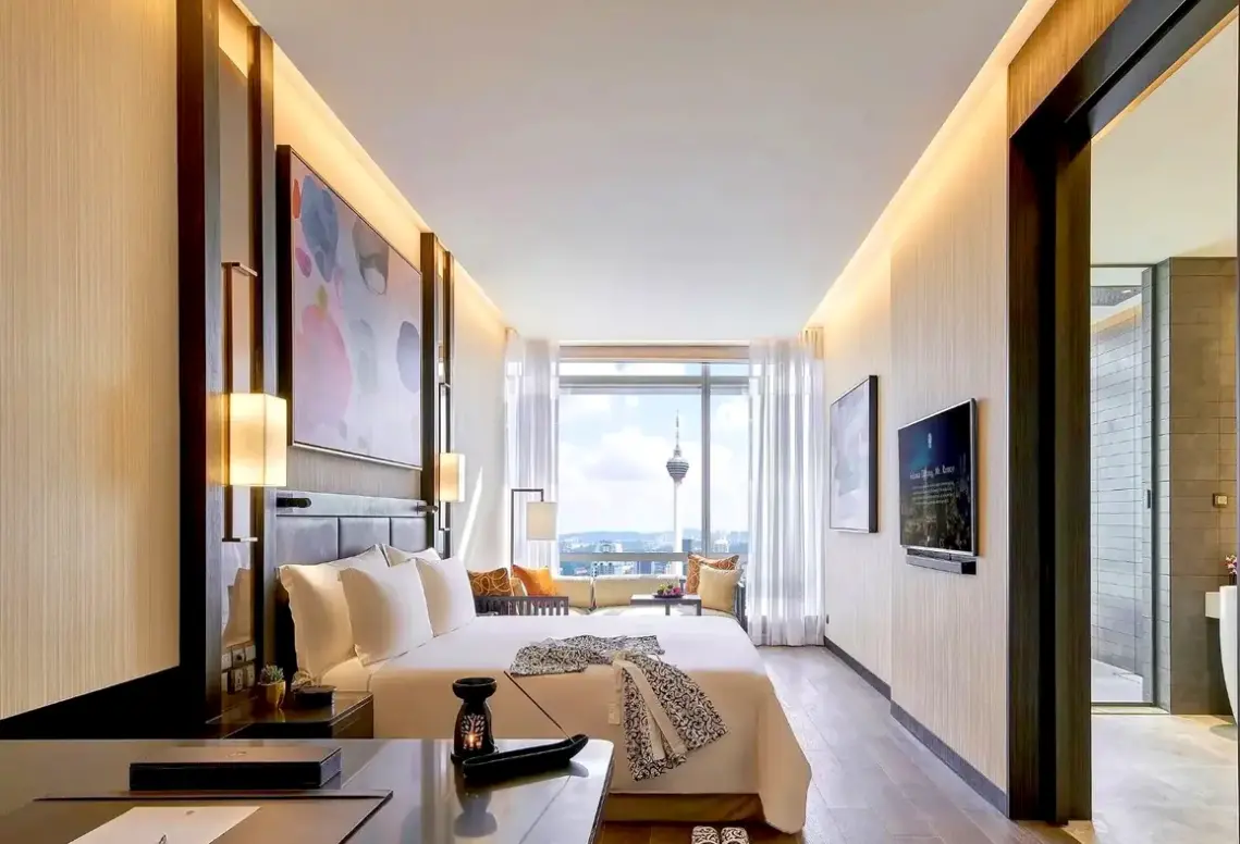 Pokój w hotelu Banyan Tree Kuala Lumpur