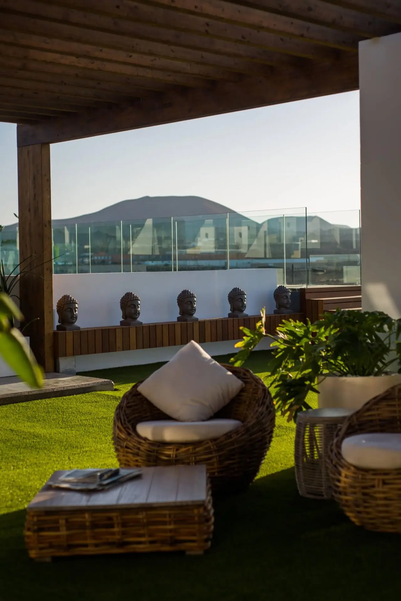 Widok z hotelu Bristol Sunset Beach