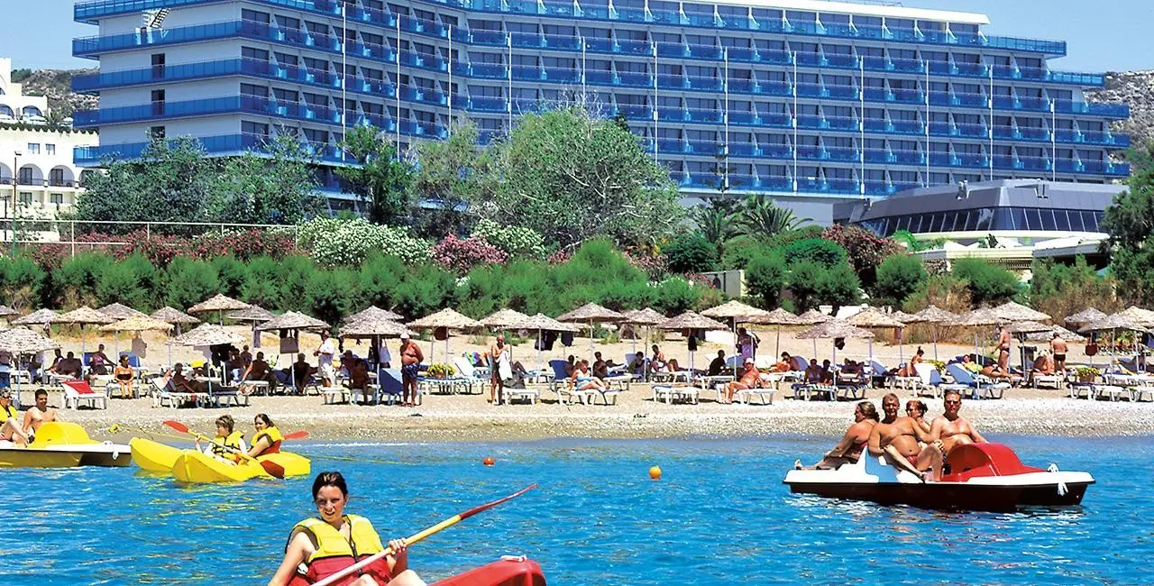 Plaża przy hotelu Calypso Palace