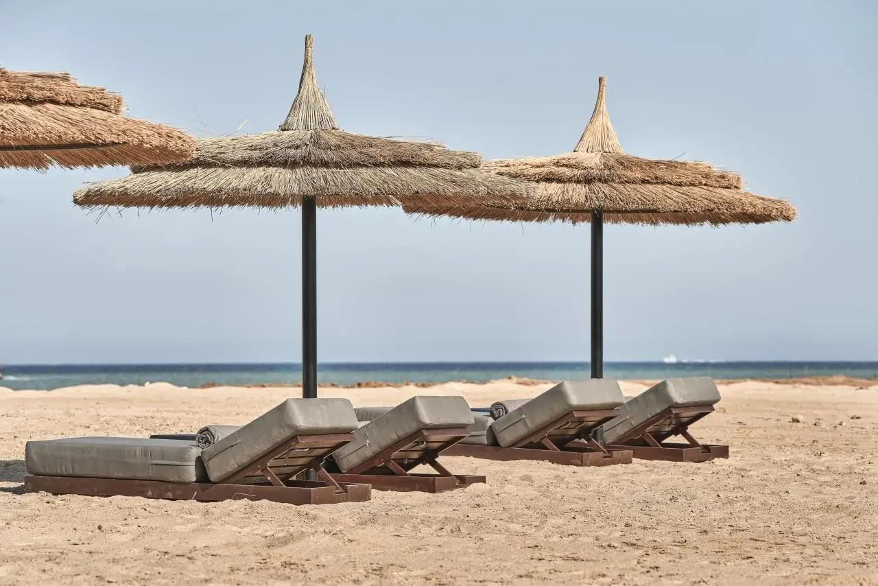 Plaża przy hotelu Casa Cook El Gouna