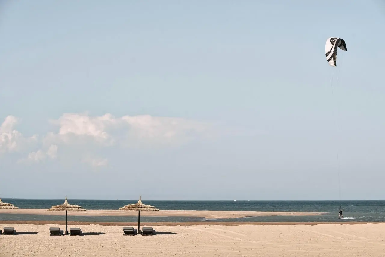 Plaża przy hotelu Casa Cook El Gouna