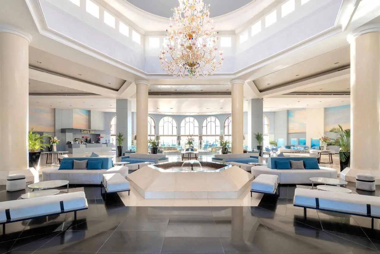 Lobby hotelu Cleopatra Luxury Resort Sharm