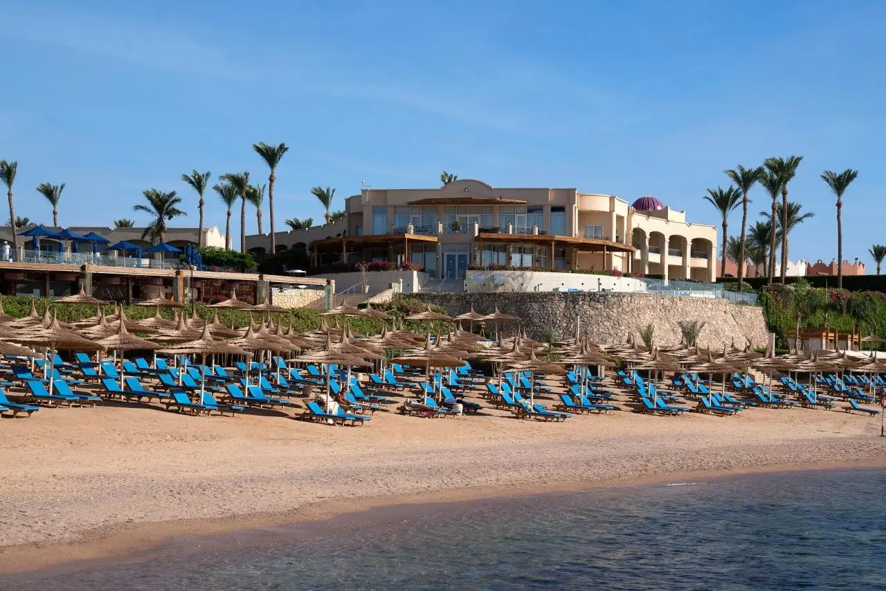 Plaża przy hotelu Cleopatra Luxury Resort Sharm