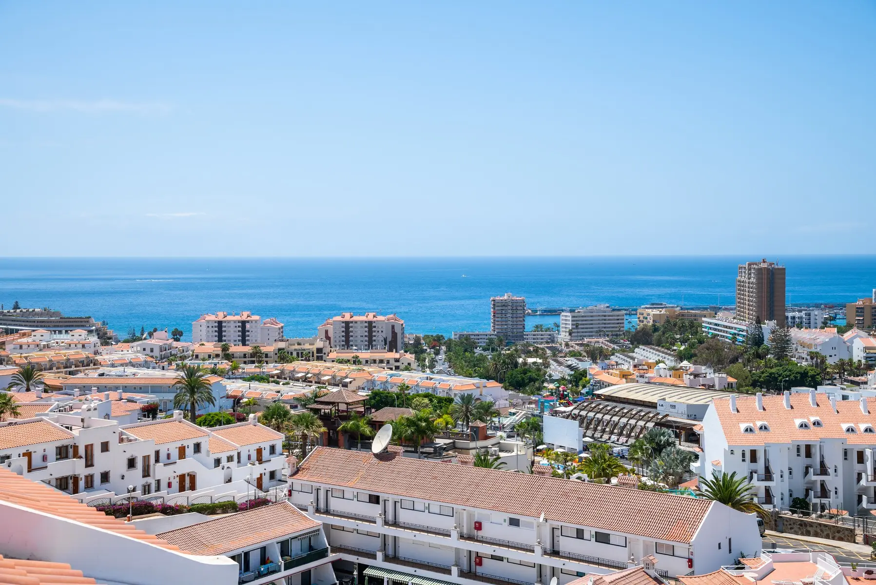 Widok z hotelu Club Tenerife