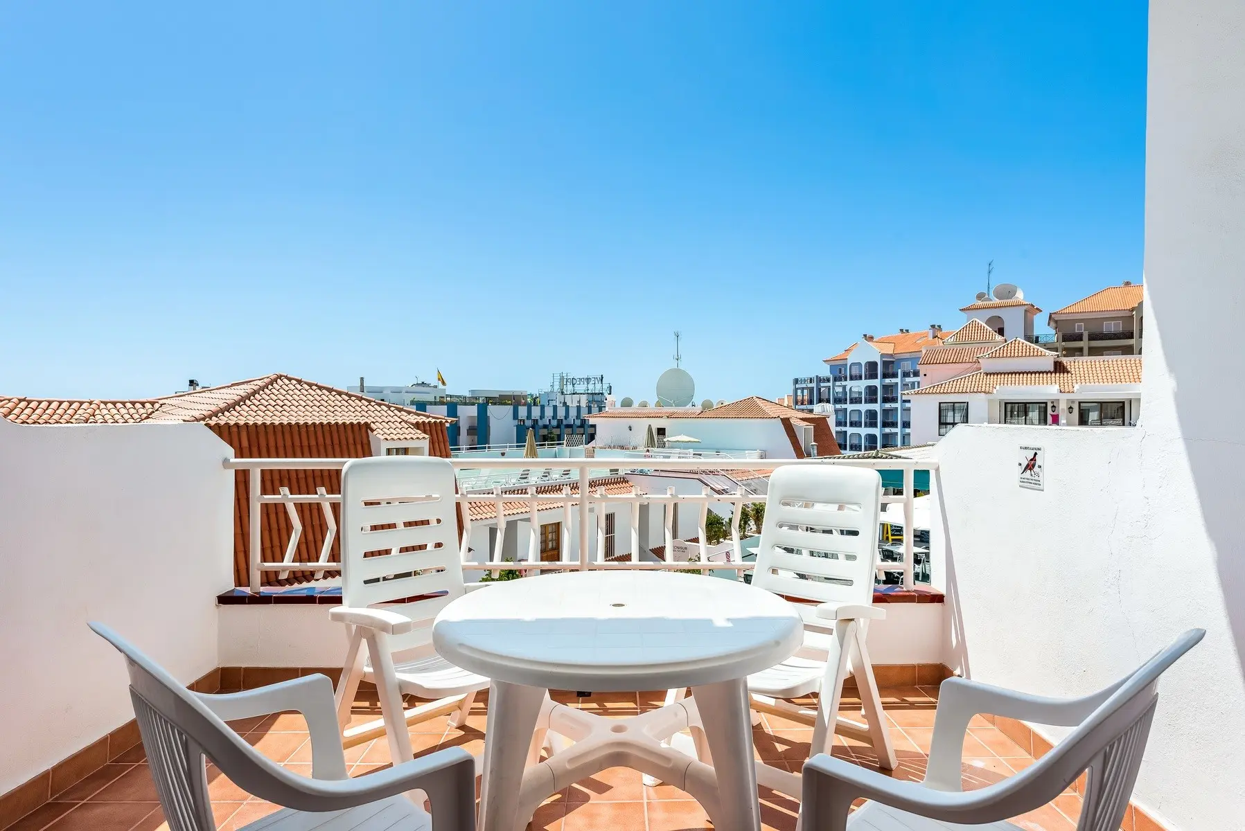 Widok z hotelu Club Tenerife