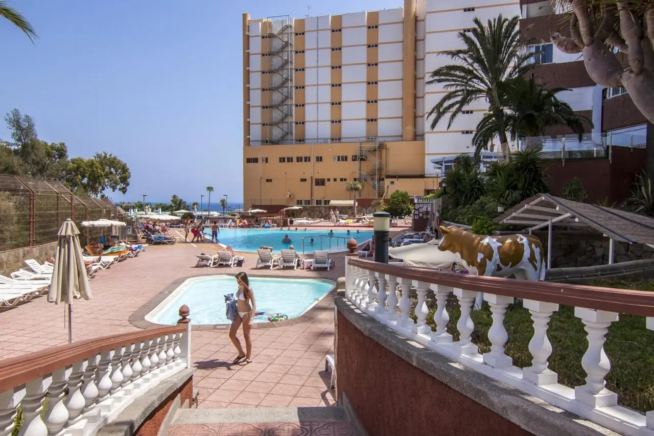 Basen w hotelu Corona Roja Aparthotel