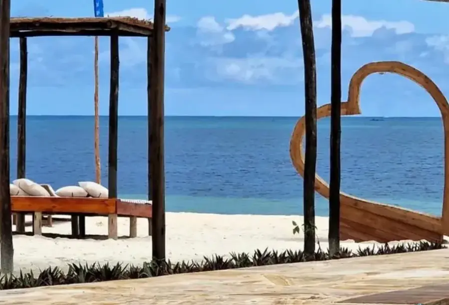 Plaża przy hotelu Dream Of Zanzibar Resort