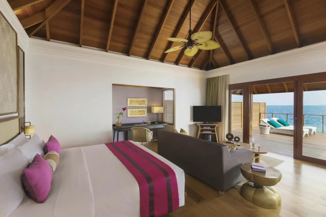 Pokój w hotelu Dusit Thani Maldives
