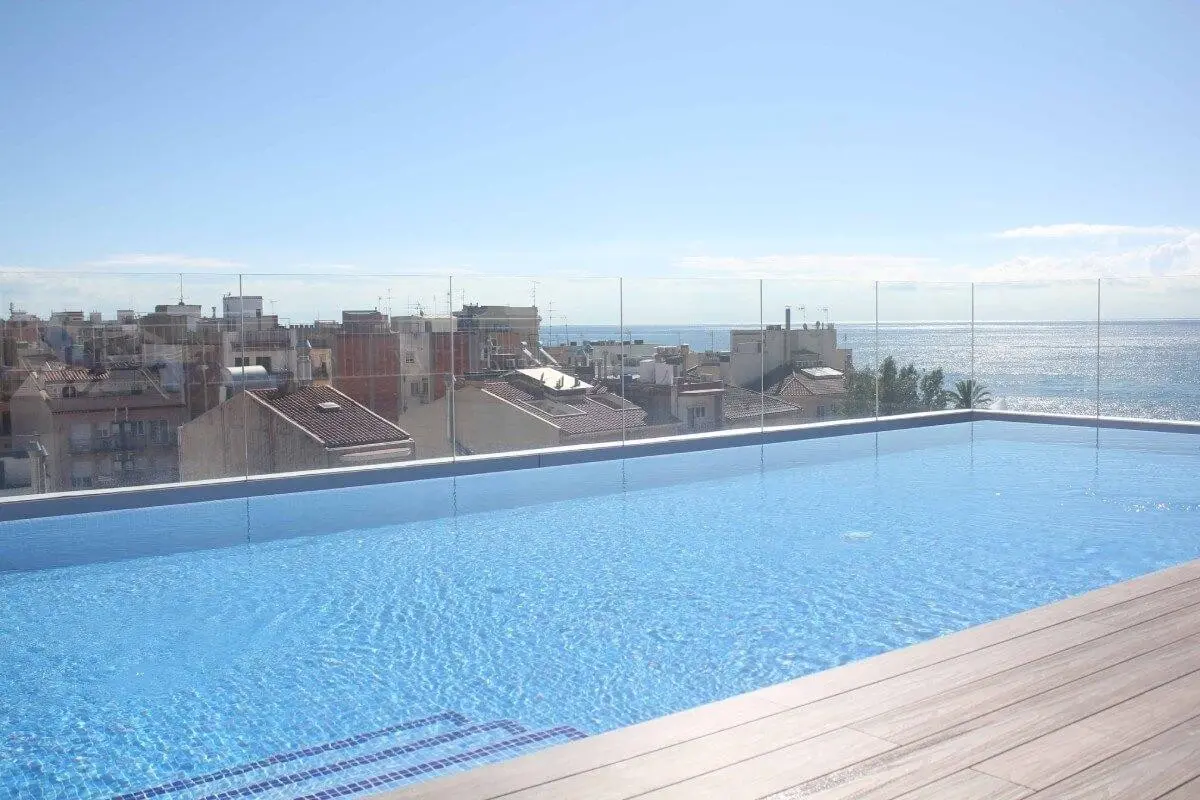 Basen w hotelu Dwo Les Palmeres