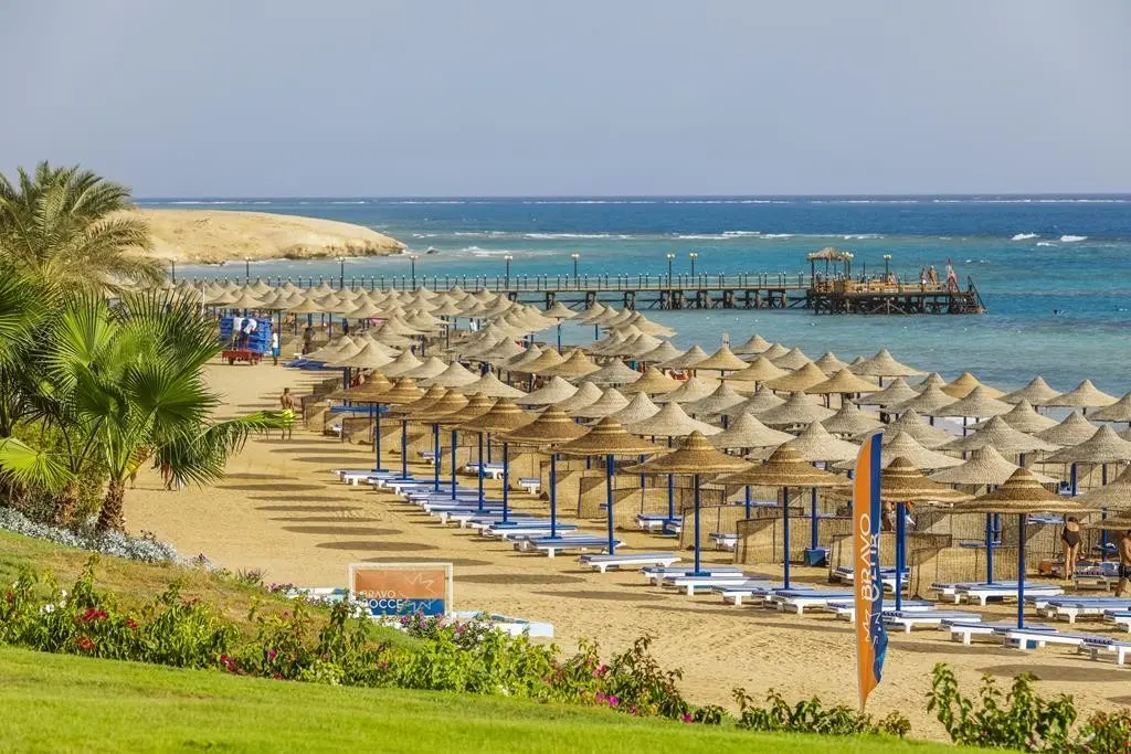 Plaża przy hotelu Fantazia Marsa Alam