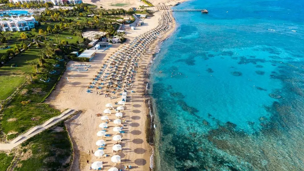 Plaża przy hotelu Fantazia Marsa Alam