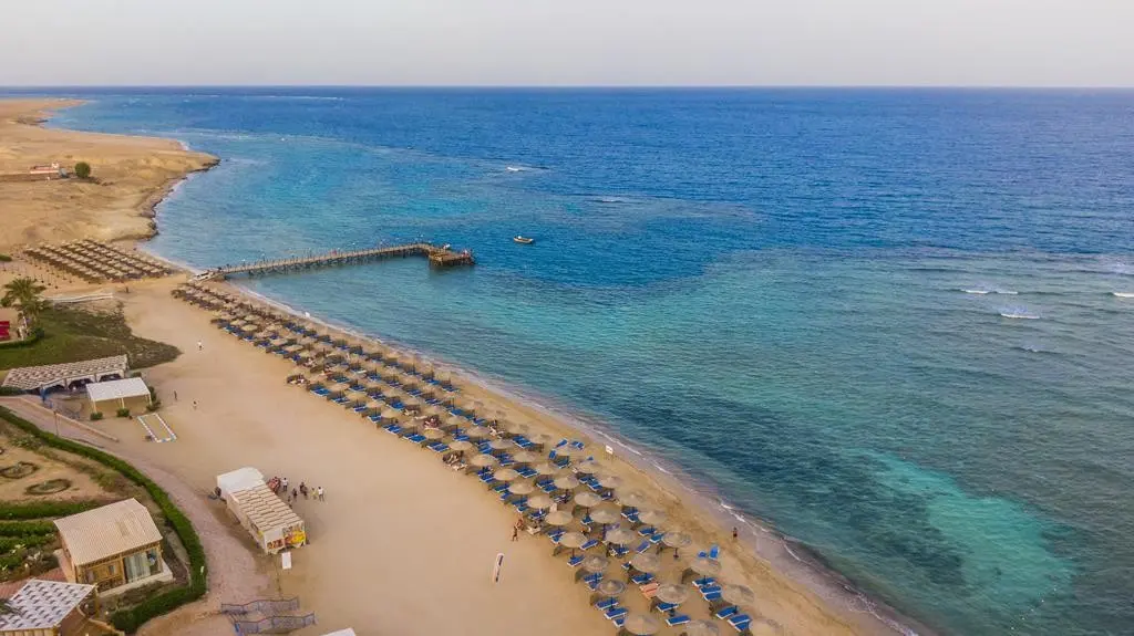 Plaża przy hotelu Fantazia Marsa Alam