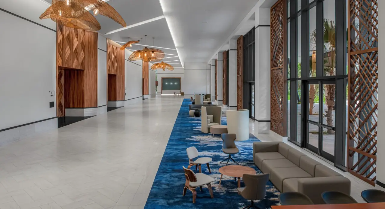 Lobby hotelu Hard Rock Hotel Riviera Maya