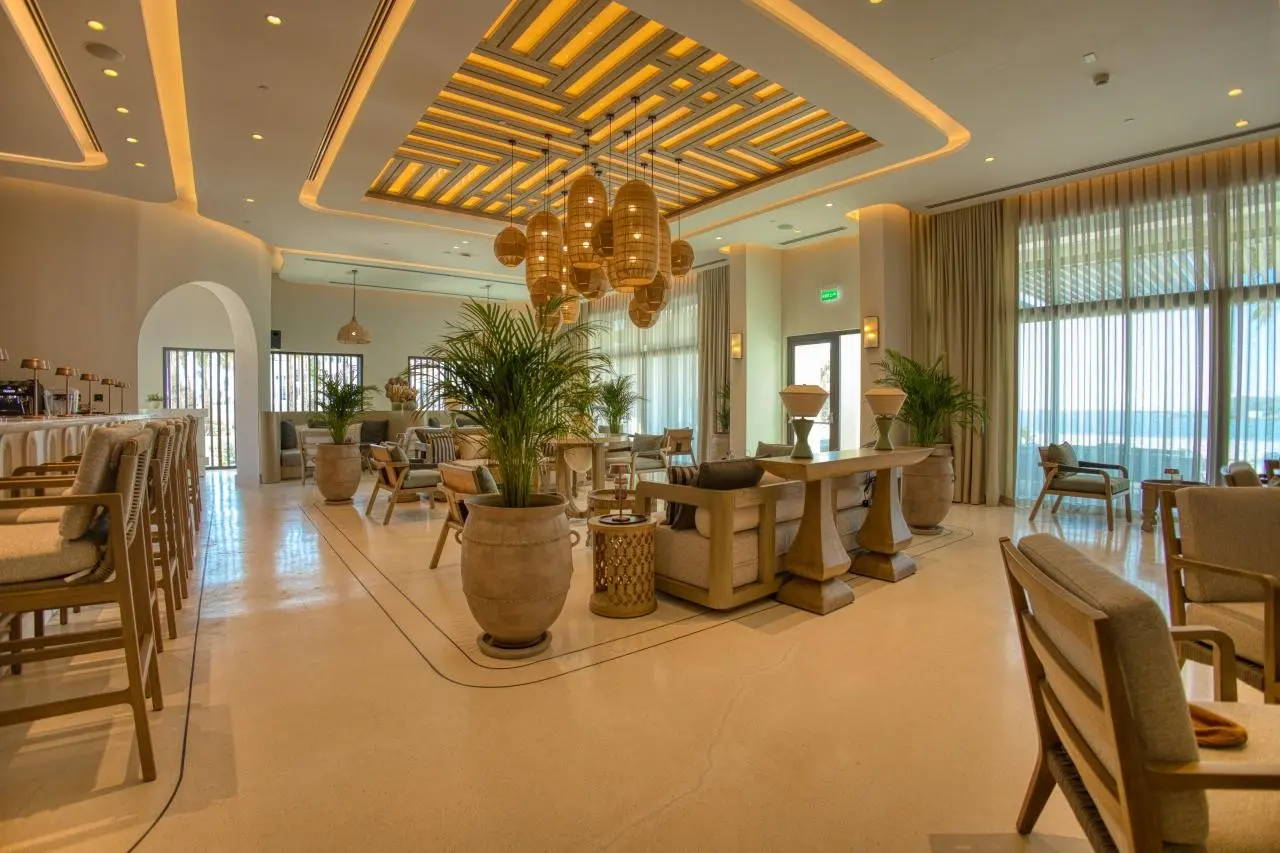 Lobby hotelu Hawar Resort by Mantis