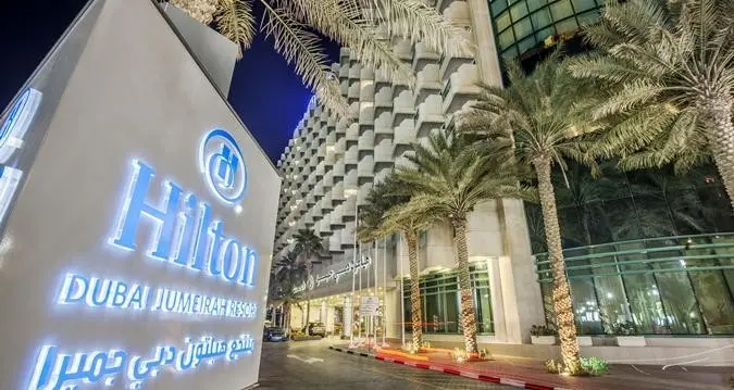 Obiekt hotelu Hilton Dubai Jumeirah Beach