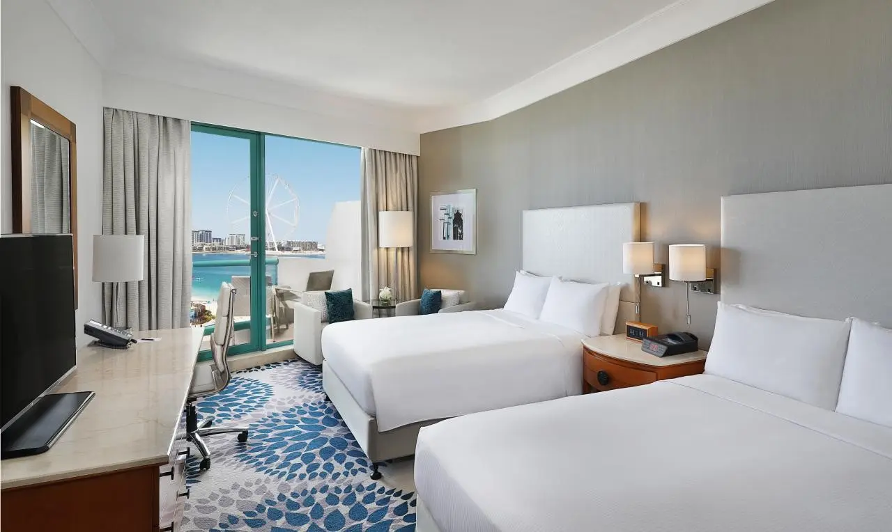 Pokój w hotelu Hilton Dubai Jumeirah Beach