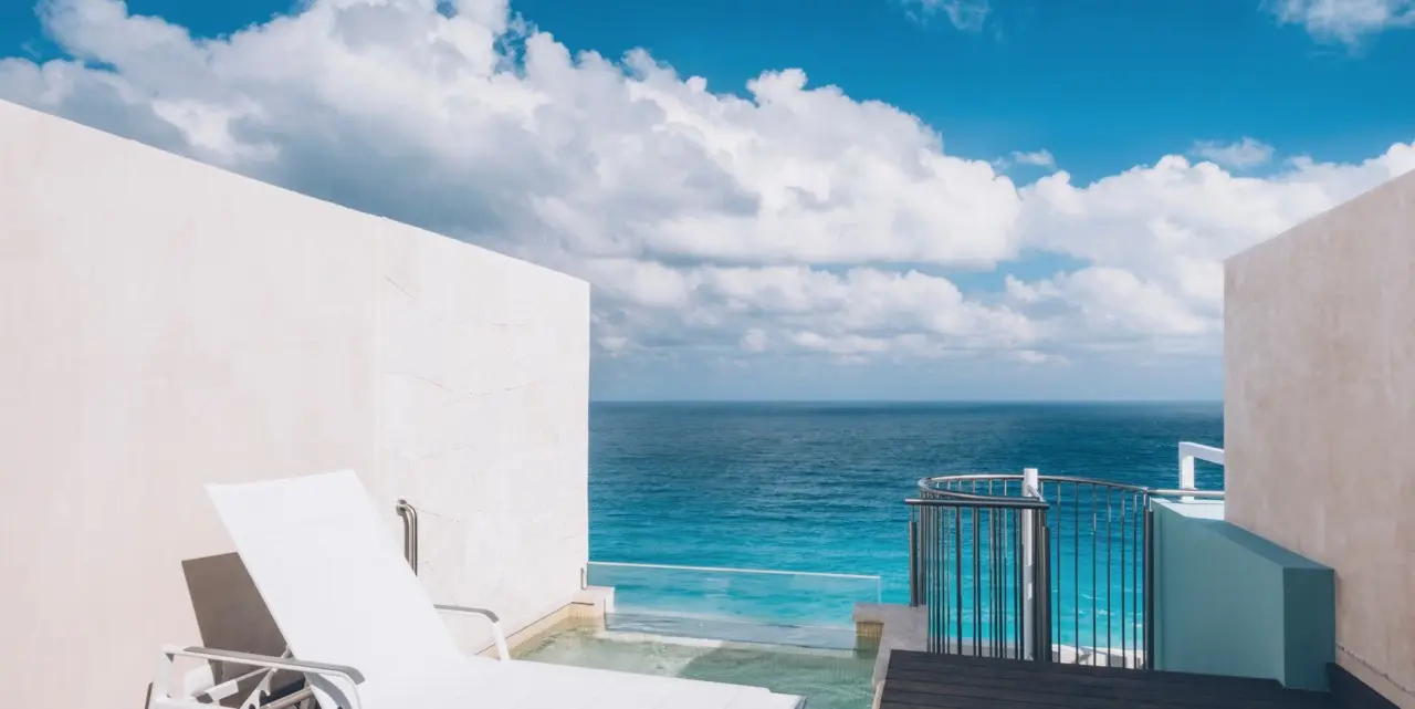 Widok z hotelu Iberostar Selection Coral Cancun