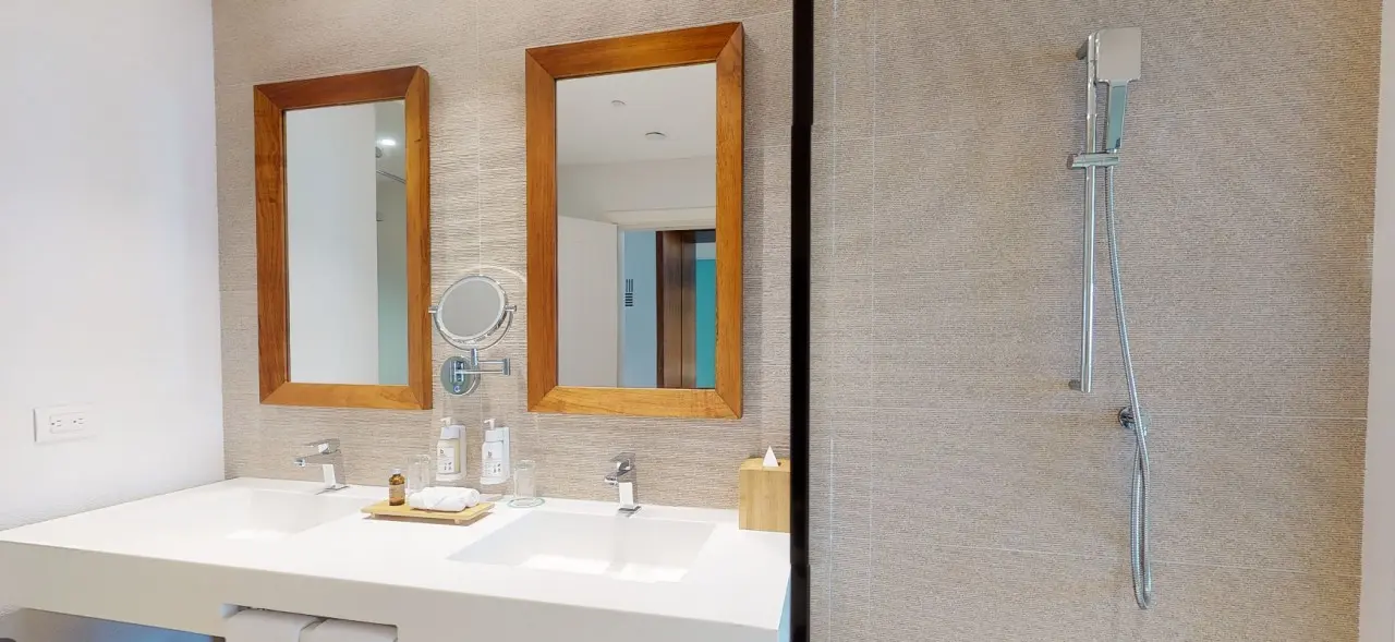 Łazienka w pokoju hotelu Iberostar Selection Coral Cancun