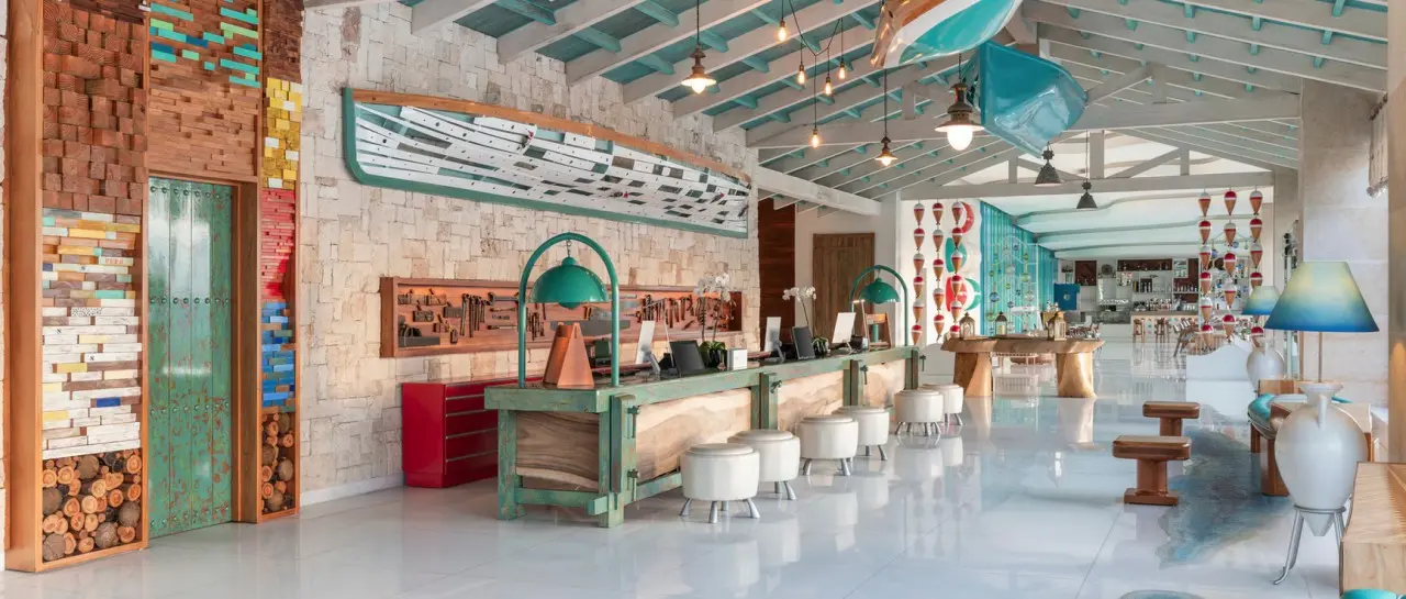 Lobby hotelu Iberostar Selection Coral Cancun