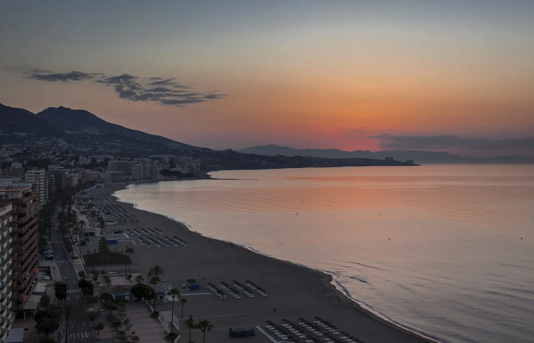 Widok z hotelu Ilunion Fuengirola