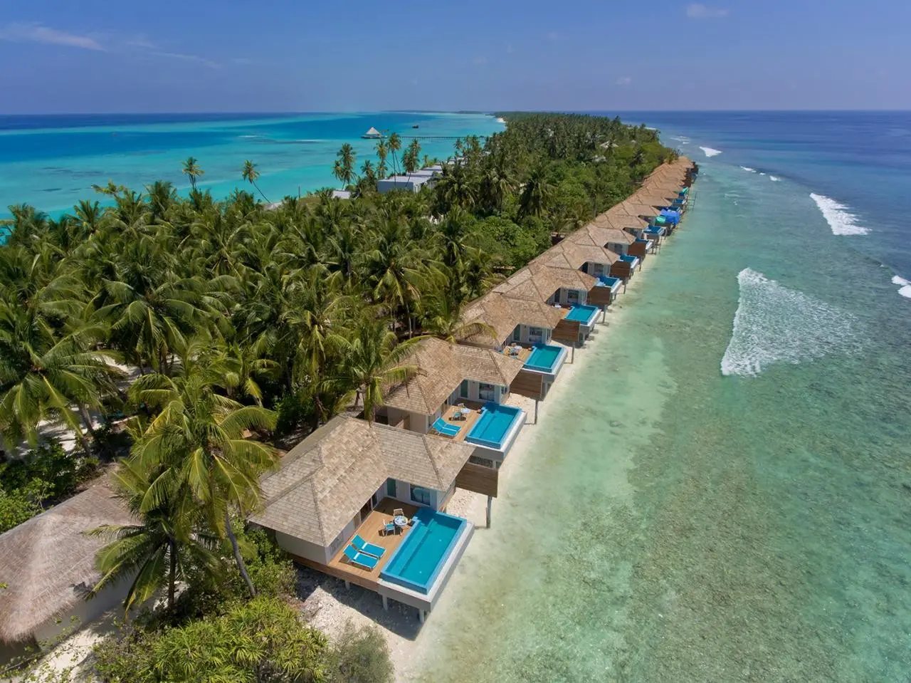 Plaża przy hotelu Kandima Maldives