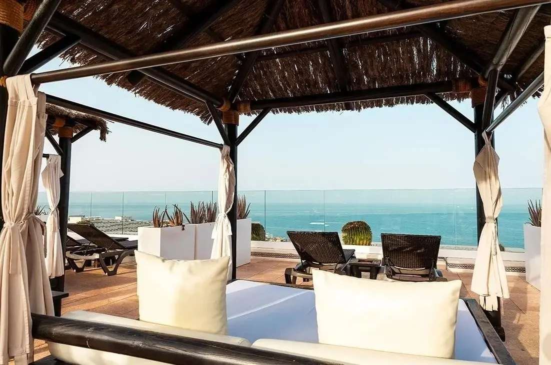 Widok z hotelu Landmar Costa Los Gigantes