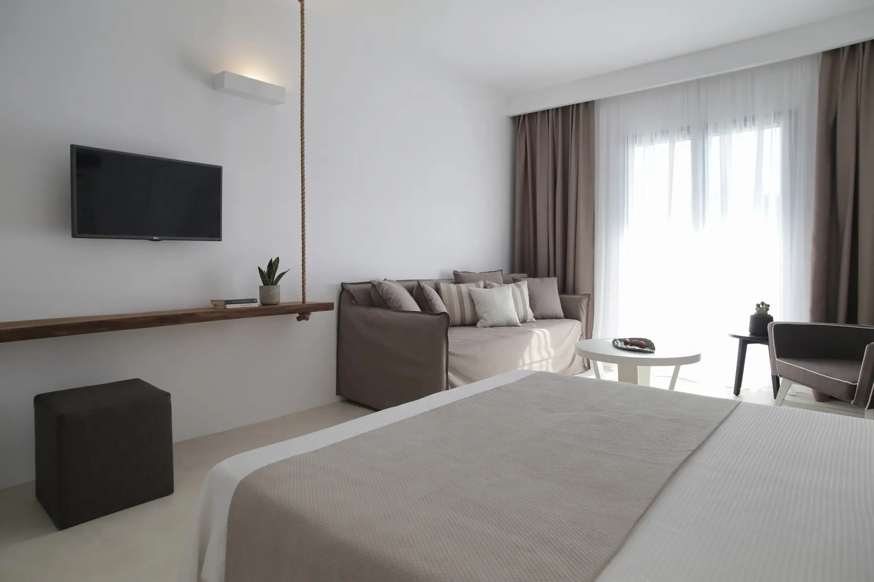 Pokój w hotelu Livin Mykonos Luxury Boutique Hotel
