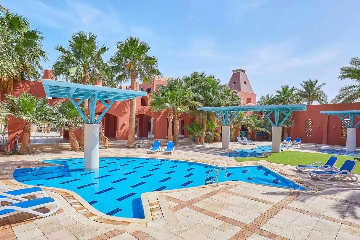 Basen w hotelu Marriott Hurghada