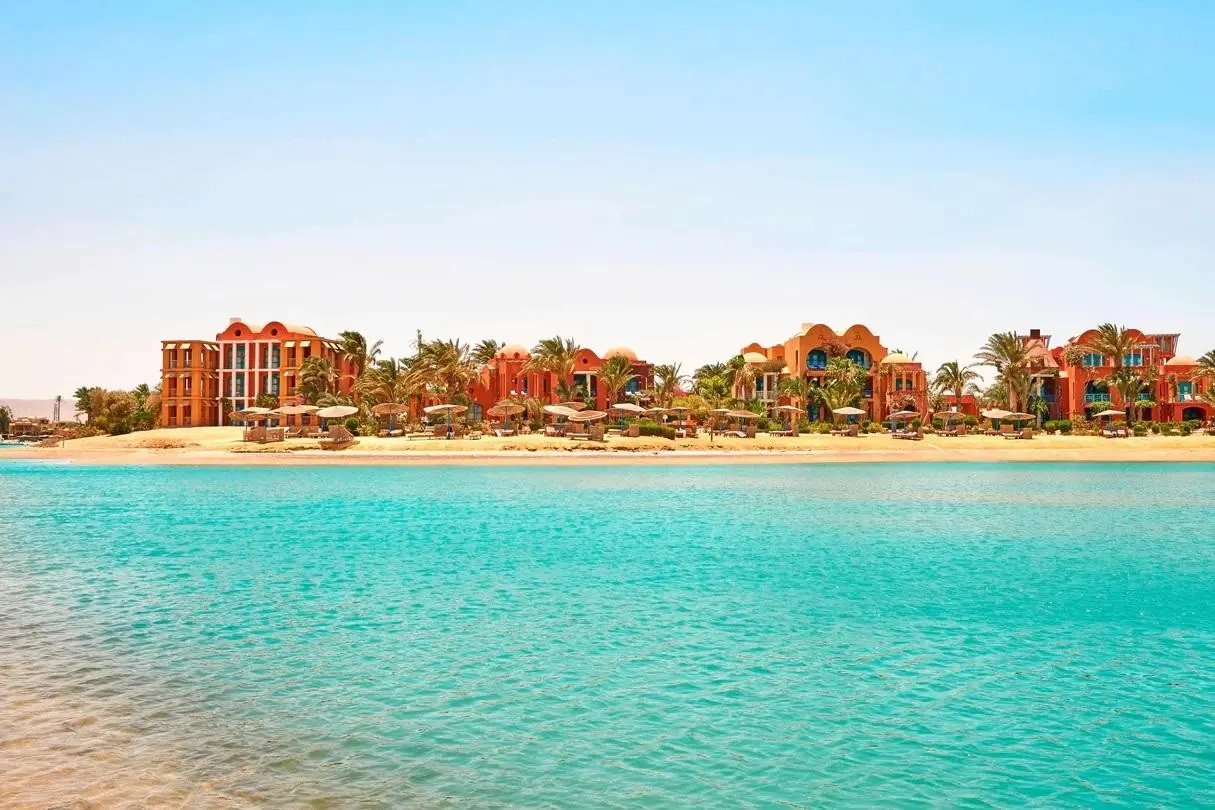Plaża przy hotelu Marriott Hurghada