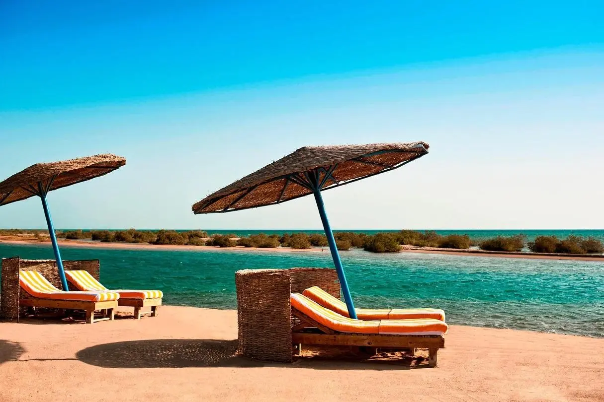 Basen w hotelu Marriott Hurghada