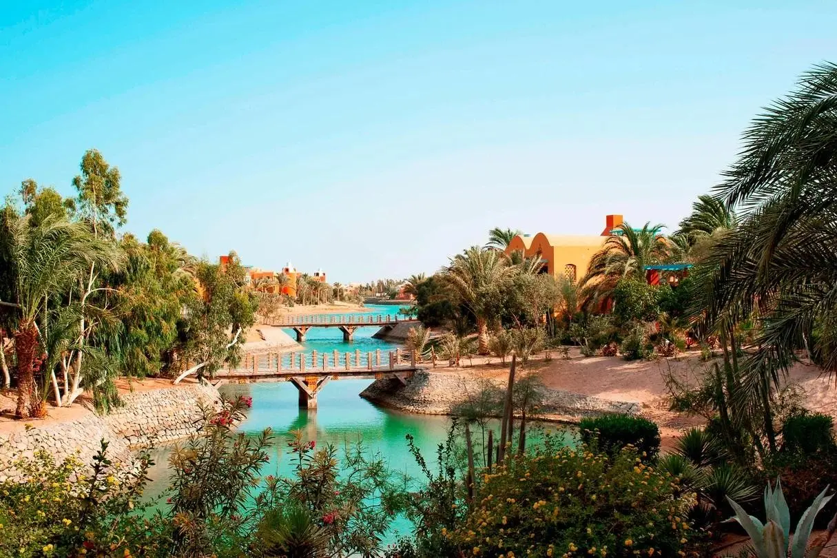 Widok z hotelu Marriott Hurghada